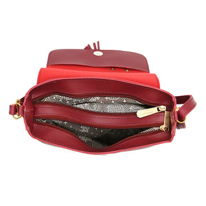 Double Zip Double Jhumkha Women Sling Bag - myStore20202019