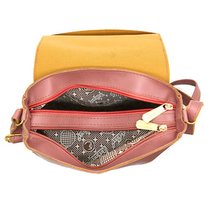 Double Zip Double Jhumkha Women Sling Bag - myStore20202019