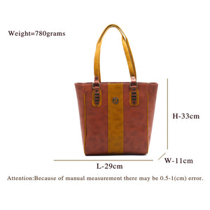 Double Zip Double Shade Women Hand Bag - myStore20202019