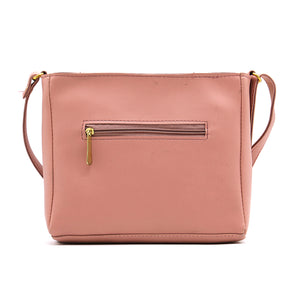 DoubBagle Zip Flap Frame Plain Women Sling - myStore20202019