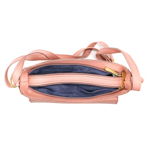 DoubBagle Zip Flap Frame Plain Women Sling - myStore20202019