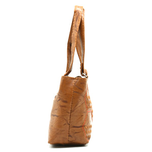Double Zip Football Stitch Ladies Mini Hand Bag - myStore20202019