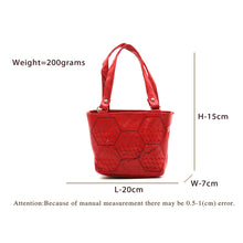 Load image into Gallery viewer, Double Zip Football Stitch Ladies Mini Hand Bag - myStore20202019
