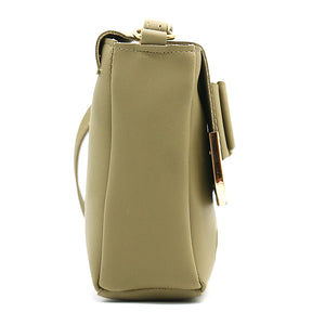 Double Zip Frame Bow Fitting Women Sling Bag - myStore20202019