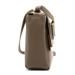 Double Zip Frame Bow Fitting Women Sling Bag - myStore20202019