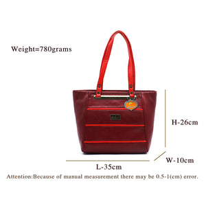 Double Zip Frame Mat Finish Ladies HandBag - myStore20202019