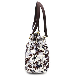 Double Zip Multicolor Ladies Hand Bag - myStore20202019