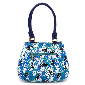 Double Zip Multicolor Ladies Hand Bag - myStore20202019