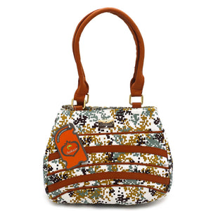 Double Zip Multicolor Ladies Hand Bag - myStore20202019