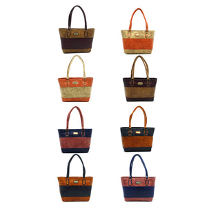 Double Zip Quilled Women HandBag - myStore20202019