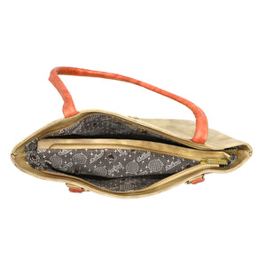 Double Zip Quilled Women HandBag - myStore20202019
