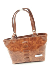 Load image into Gallery viewer, Double Zip Shine Finish Mini Hand Bag - myStore20202019

