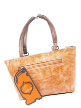 Load image into Gallery viewer, Double Zip Shine Finish Mini Hand Bag - myStore20202019
