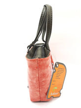 Load image into Gallery viewer, Double Zip Shine Finish Mini Hand Bag - myStore20202019
