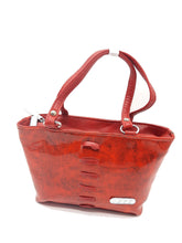 Load image into Gallery viewer, Double Zip Shine Finish Mini Hand Bag - myStore20202019
