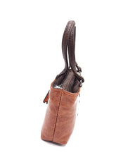 Load image into Gallery viewer, Double Zip Shine Finish Mini Hand Bag - myStore20202019
