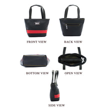 Load image into Gallery viewer, Double Zip Single Stripe Ladies Mini HandBag - myStore20202019
