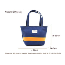 Load image into Gallery viewer, Double Zip Single Stripe Ladies Mini HandBag - myStore20202019
