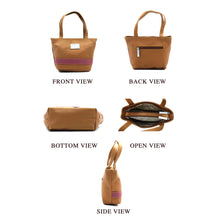 Load image into Gallery viewer, Double Zip Single Stripe Ladies Mini HandBag - myStore20202019
