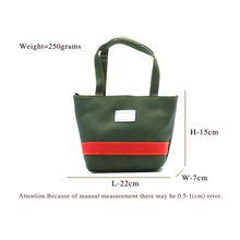 Load image into Gallery viewer, Double Zip Single Stripe Ladies Mini HandBag - myStore20202019
