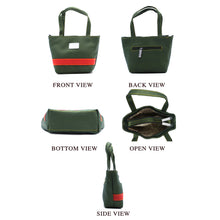Load image into Gallery viewer, Double Zip Single Stripe Ladies Mini HandBag - myStore20202019
