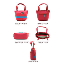 Load image into Gallery viewer, Double Zip Single Stripe Ladies Mini HandBag - myStore20202019
