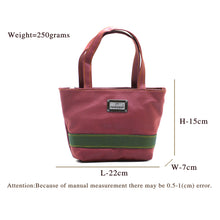Load image into Gallery viewer, Double Zip Single Stripe Ladies Mini HandBag - myStore20202019
