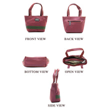 Load image into Gallery viewer, Double Zip Single Stripe Ladies Mini HandBag - myStore20202019
