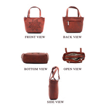 Load image into Gallery viewer, Double Zip Star Cutwork Ladies Mini HandBag - myStore20202019
