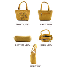 Load image into Gallery viewer, Double Zip Star Cutwork Ladies Mini HandBag - myStore20202019
