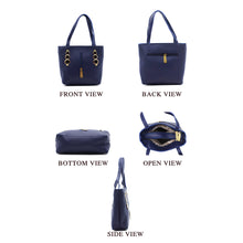 Load image into Gallery viewer, Double Zip Three Circle Fitting Ladies Mini Hand Bag - myStore20202019
