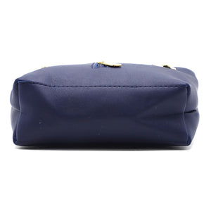 Double Zip Three Circle Fitting Ladies Mini Hand Bag - myStore20202019