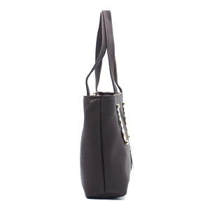 Double Zip Three Circle Fitting Ladies Mini Hand Bag - myStore20202019