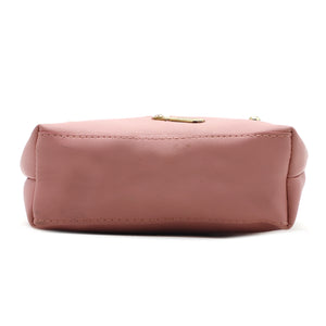 Double Zip Three Circle Fitting Ladies Mini Hand Bag - myStore20202019