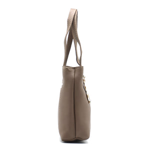 Double Zip Three Circle Fitting Ladies Mini Hand Bag - myStore20202019