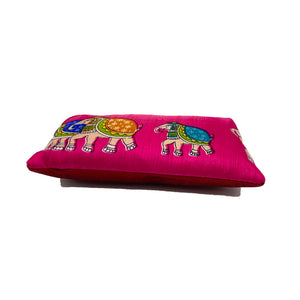 Elephant Print Ladies Hand Pouch - myStore20202019