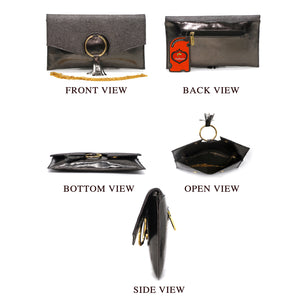 Envelope Bangle Jhumka Fitting Ladies Clutch - myStore20202019