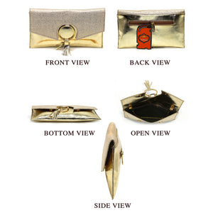 Envelope Bangle Jhumka Fitting Ladies Clutch - myStore20202019
