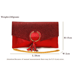 Envelope Bangle Jhumka Fitting Ladies Clutch - myStore20202019