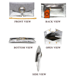 Envelope Bangle Jhumka Fitting Ladies Clutch - myStore20202019