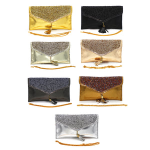 Envelope Designer Jhumka Fitting Ladies Clutch - myStore20202019