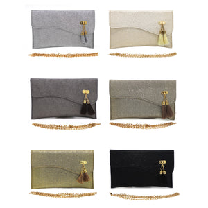 Envelope Double Jhumka Fitting Ladies Clutch - myStore20202019