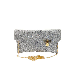Envelope Shape Heart Fitting Designer Clutch - myStore20202019