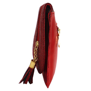 Envelope Zip Jhumka Fitting Ladies Clutch - myStore20202019