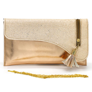 Envelope Zip Jhumka Fitting Ladies Clutch - myStore20202019