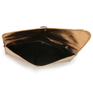 Envelope Zip Jhumka Fitting Ladies Clutch - myStore20202019