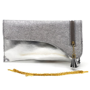 Envelope Zip Jhumka Fitting Ladies Clutch - myStore20202019