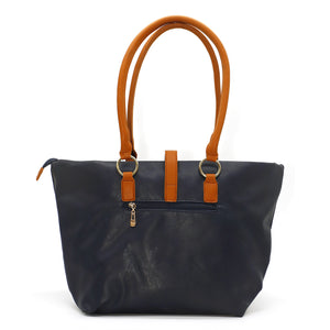 Flap Pocket Single Zip Ladies HandBag - myStore20202019