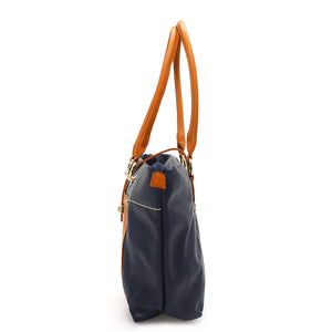 Flap Pocket Single Zip Ladies HandBag - myStore20202019