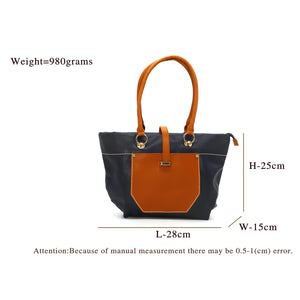 Flap Pocket Single Zip Ladies HandBag - myStore20202019